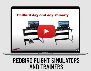 Redbird flight simulators and trainers