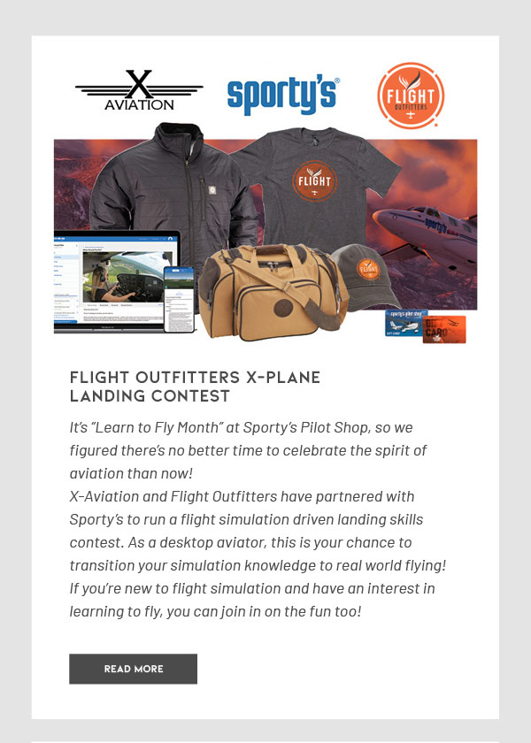 EAA and Sporty’s Celebrate Learn to Fly Week Sporty's Pilot Shop