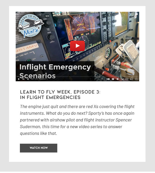 EAA and Sporty’s Celebrate Learn to Fly Week Sporty's Pilot Shop